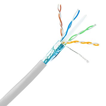 Halogène de zore de somke d'A.W.G. de la catégorie 6 SF/UTP 4X2X23 de câble du chat 6 SFTP LSZH le bas libèrent le câble