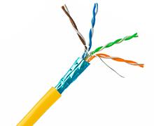 Cat.5e cuivrent le câble de réseau de ftp de câble LAN D'Ethernet