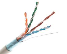 Cat.6 cuivrent le câble de réseau de ftp de câble LAN D'Ethernet
