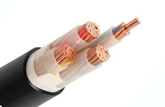 0.6/1 KV Low Voltage Power Cable , XLPE Insulated 4 Core Power Cable
