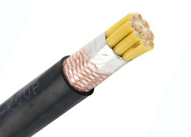 Câble de commande flexible examiné par tressage de câblage cuivre pour l'interconnexion
