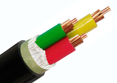 Cable électrique de basse tension 0.6/1 kilovolt | le PVC de cuivre de conducteur de 3 noyaux a isolé et a engainé le CEI 60502-1 de cable électrique