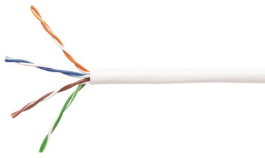 LAN de cuivre Cat5e UTP d'Ethernet 4 paires 24 d'A.W.G. de câble de cuivre nu de réseau 1000 pi dans le boitier d'accès