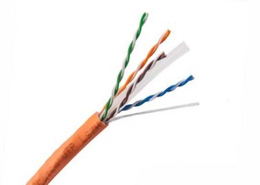 Le câble Ethernet de cuivre de veste de LSZH, 4 appareillent le 1er câble de la génération Cat6A UTP