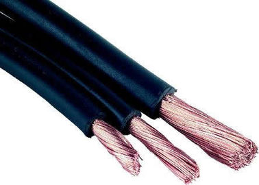 Le soudage par résistance secondaire résistant de tension de soudure de brasion flexible noir du câble A mène
