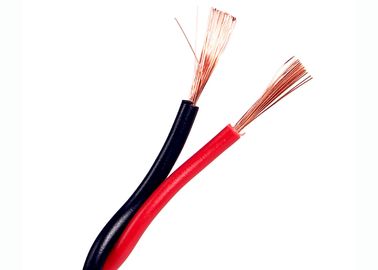 Le câble flexible 300/300 V de twisted pair a tordu des cordes avec des noyaux de cuivre échoués fins flexibles du conducteur 2