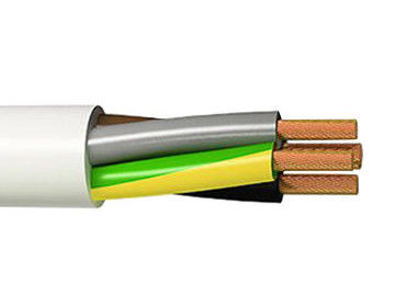 Surface fine durable de câble de conducteur d'en cuivre de fil/installation affleurante de bâti