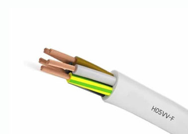 Fil électrique flexible 318-Y d'utilisation domestique/câble 5×0.75 millimètre carré de H05VV F