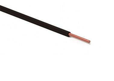 Le fil résistant à la chaleur 0,5 sq.mm H05V2-U a fixé le composé résistant à la chaleur de PVC de conducteur d'en cuivre de câble de câblage bobine de 100 m