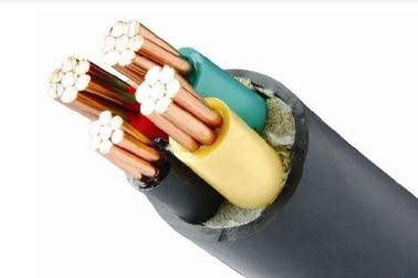 VV type résistance à la corrosion isolée par PVC de noyaux du cable électrique trois